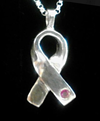 finally, the ribbon pendant
