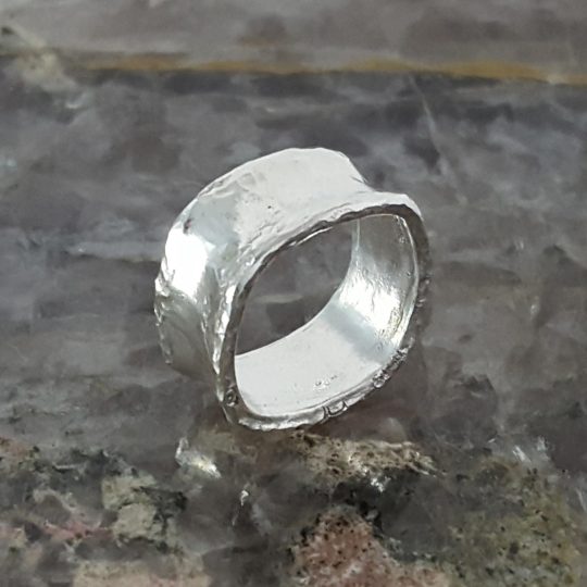sterling silver ring ~ heather reilly hiemstra